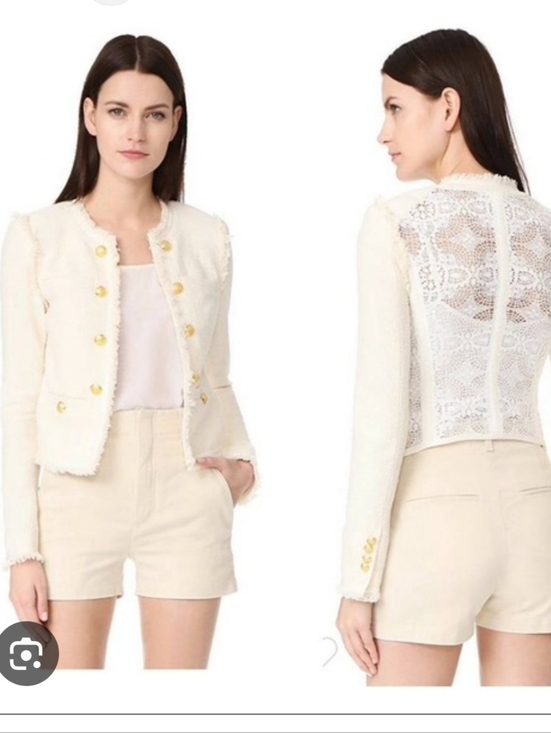 Veronica Beard Jackets & Blazers - VERONICA BEARD Betsy Lace Back Jacket